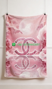 Chanel Throw Blankets